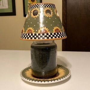 Yankee candle sunflower holder